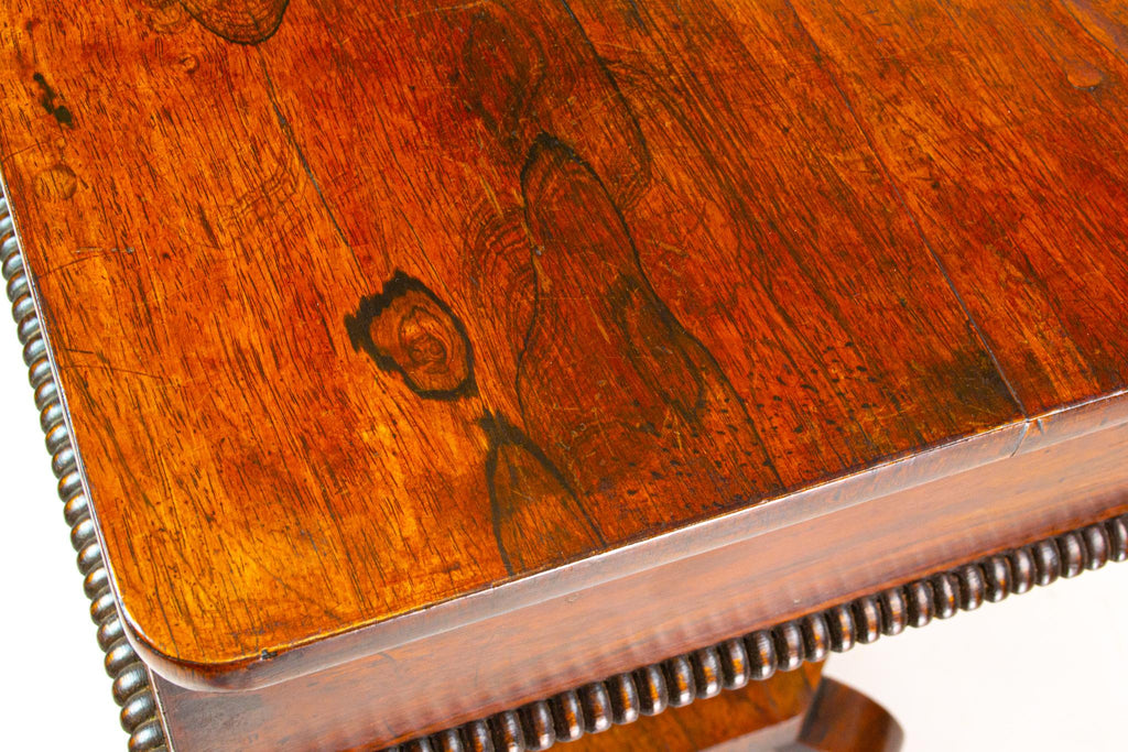 Rosewood Work Table, English 1830s
