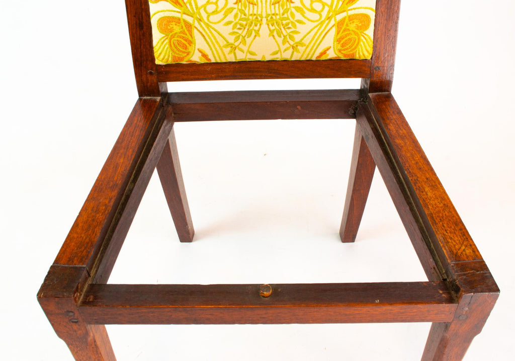 Two Gothic Revival Chairs, English 19th Century