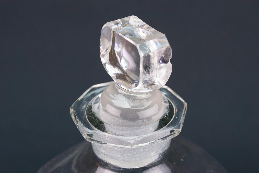 Georgian Square Whisky Decanter, English 18th Century