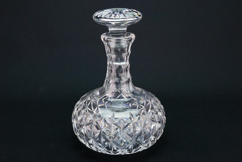Brilliant Cut Glass Wine Decanter