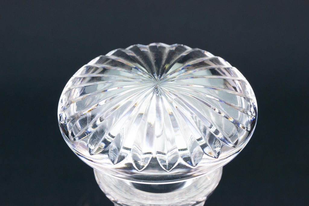 Brilliant Cut Glass Wine Decanter