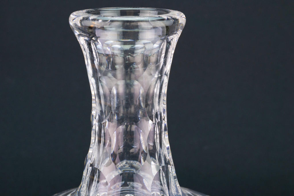 Brilliant Cut Glass Wine Decanter