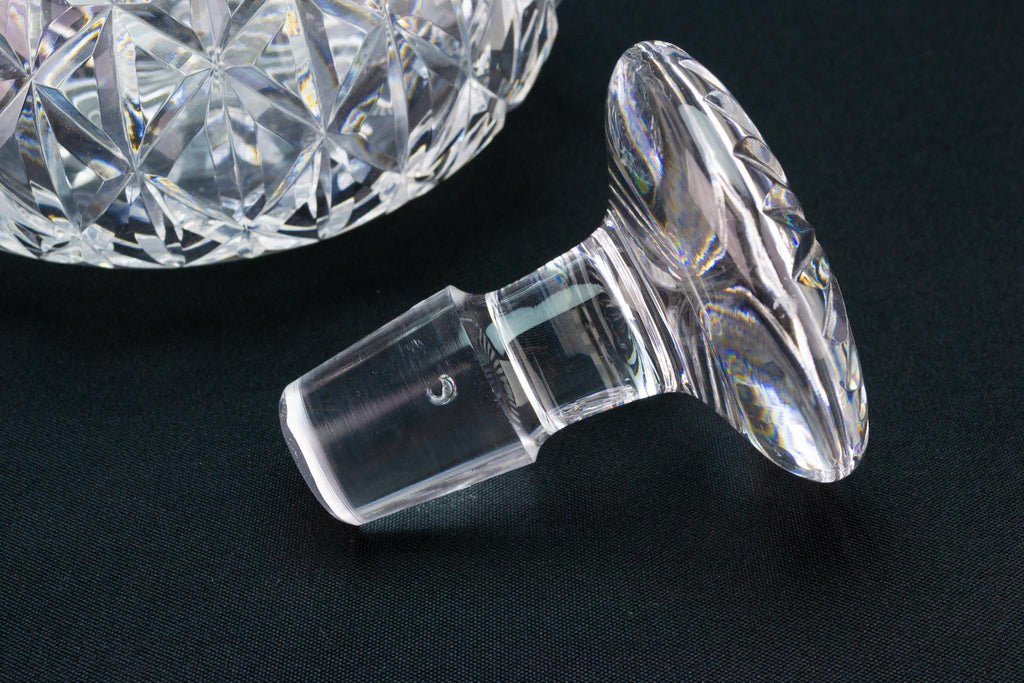 Brilliant Cut Glass Wine Decanter