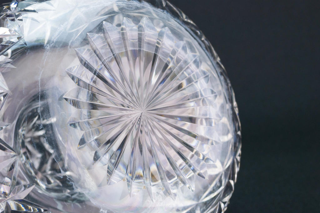 Brilliant Cut Glass Wine Decanter