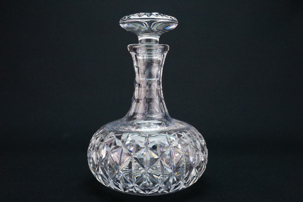 Brilliant Cut Glass Wine Decanter