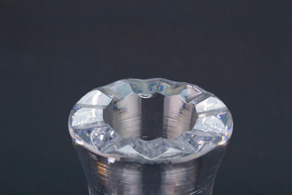 Ship Decanter in Cut Glass