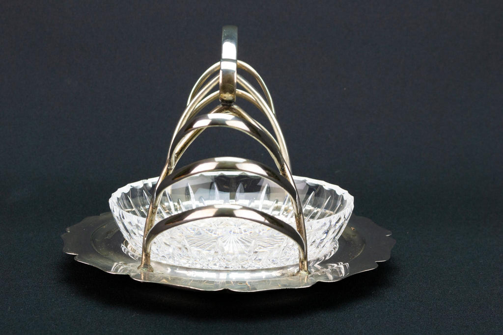 Silver Plated Large Edwardian Toast Rack, English Early 1900s