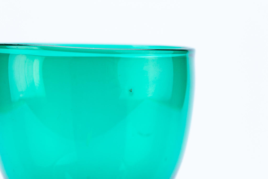 Dark Green Wine Glass, English circa 1800