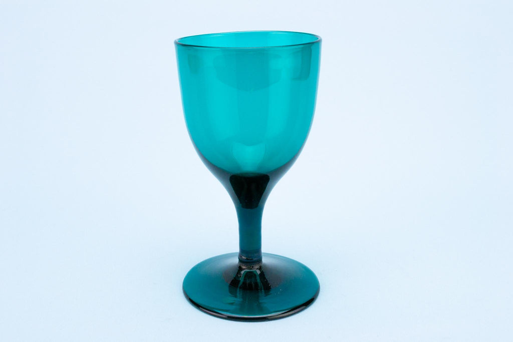 Small Green Wine Glass, English circa 1800