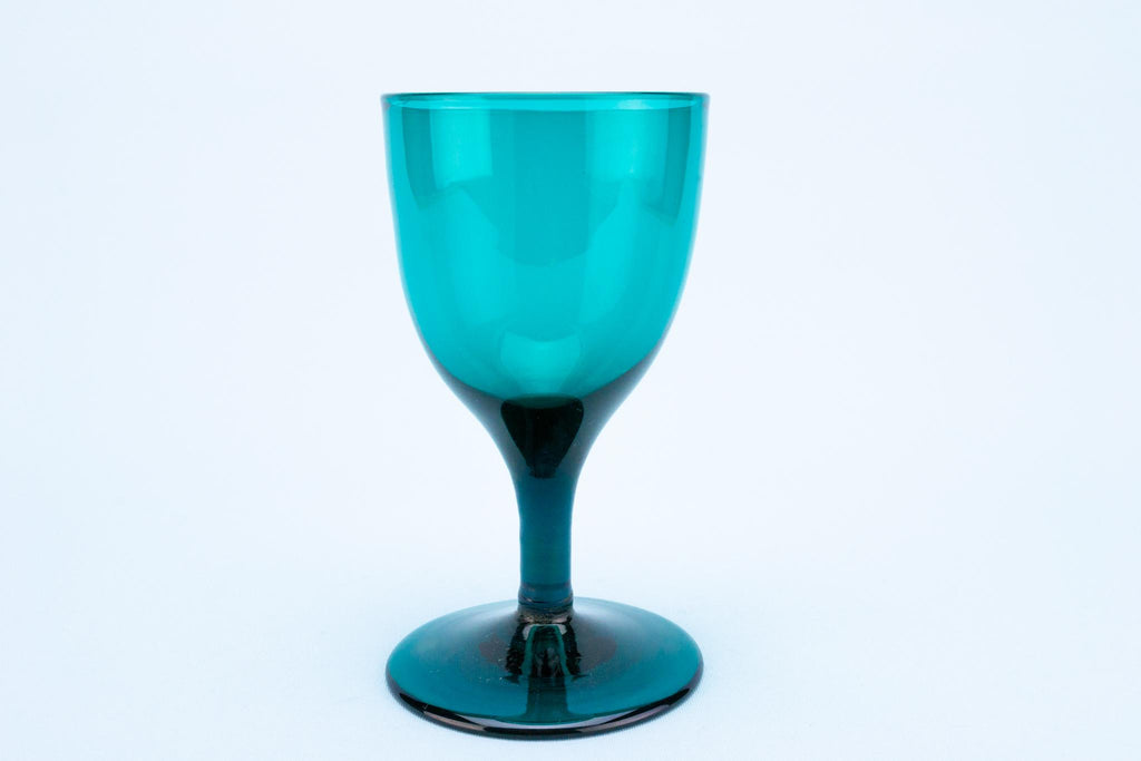 Small Green Wine Glass, English circa 1800