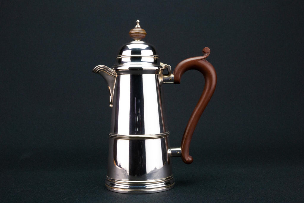 Silver Plated Small Coffee Pot, Scottish 1920s