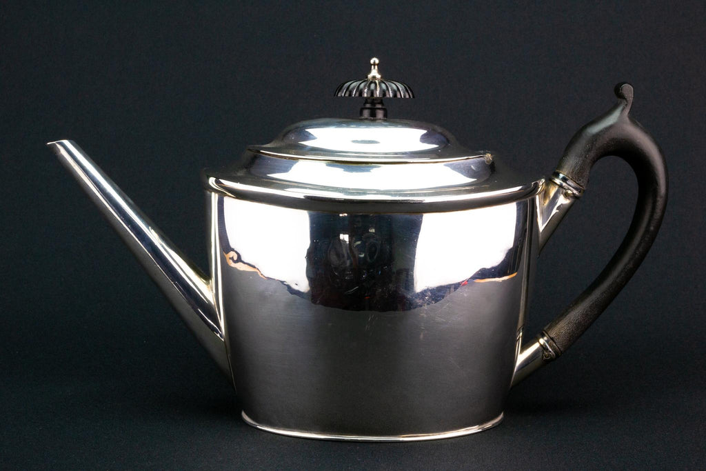 Sterling Silver Teapot by James Mince, English 1800