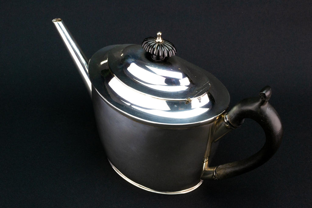 Sterling Silver Teapot by James Mince, English 1800