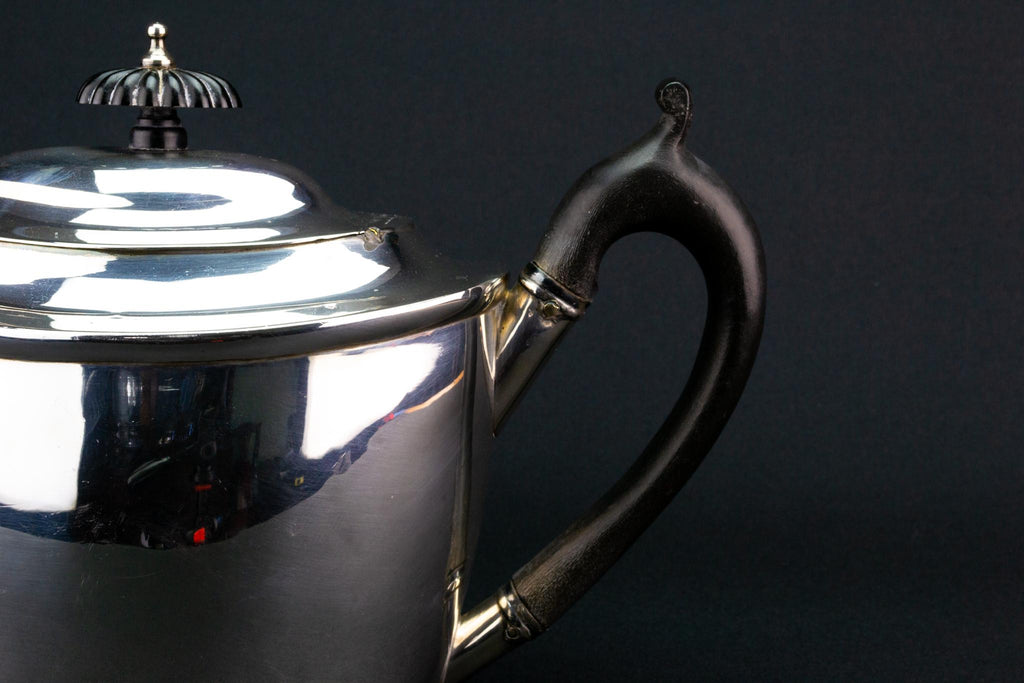 Sterling Silver Teapot by James Mince, English 1800