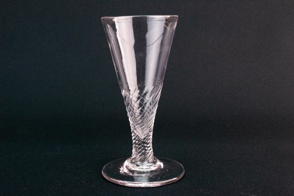 Dessert Wine Glass, English Circa 1770