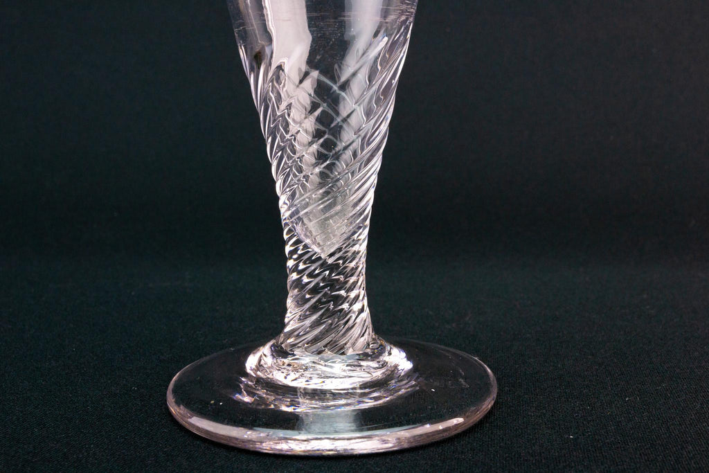 Dessert Wine Glass, English Circa 1770