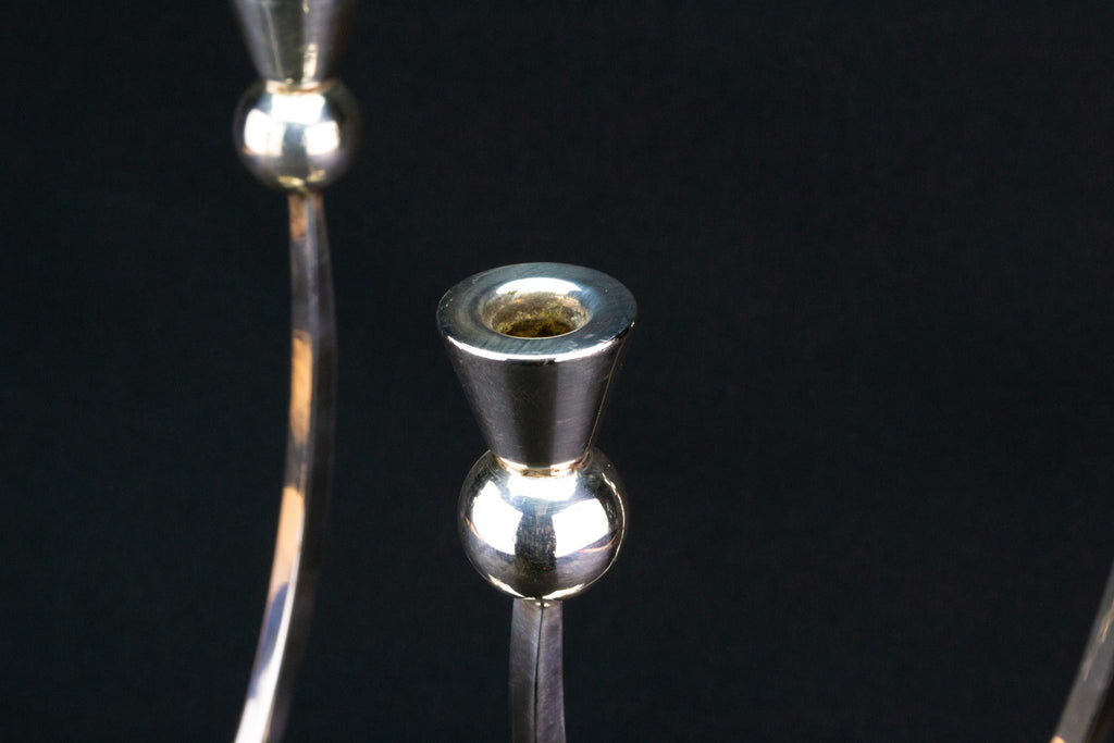 Art Deco Candelabras, English 1930s