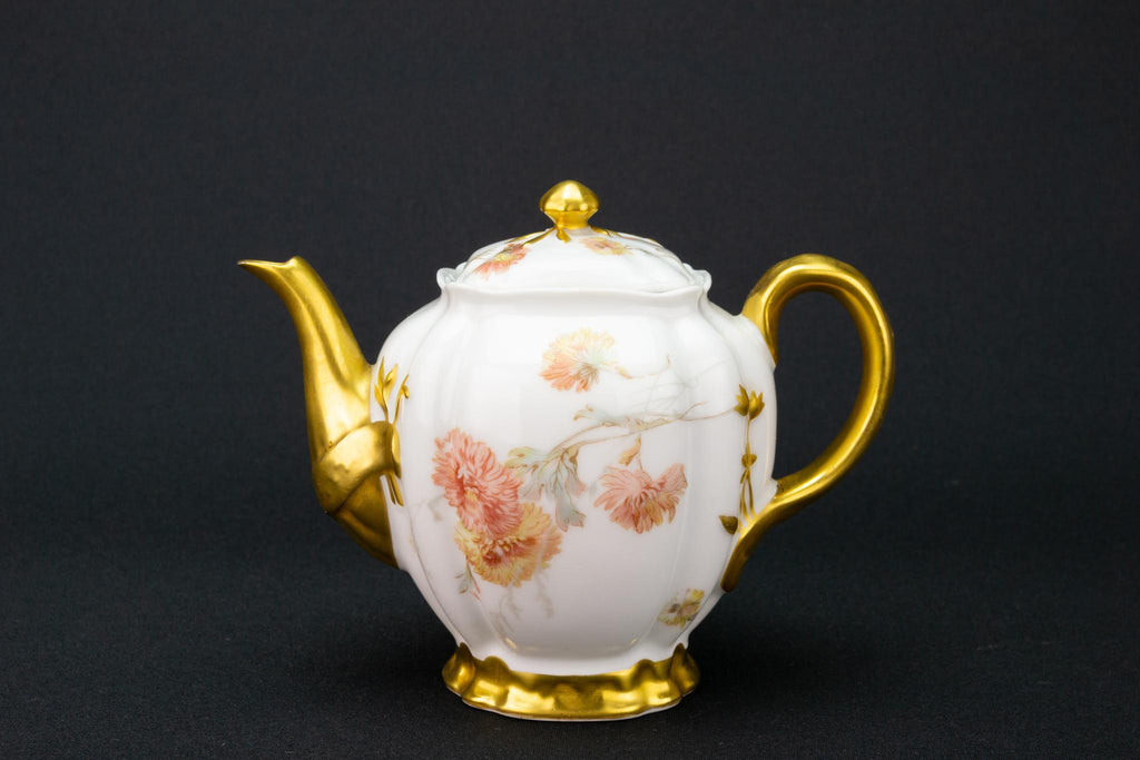 Small Limoges Teapot, French Circa 1910