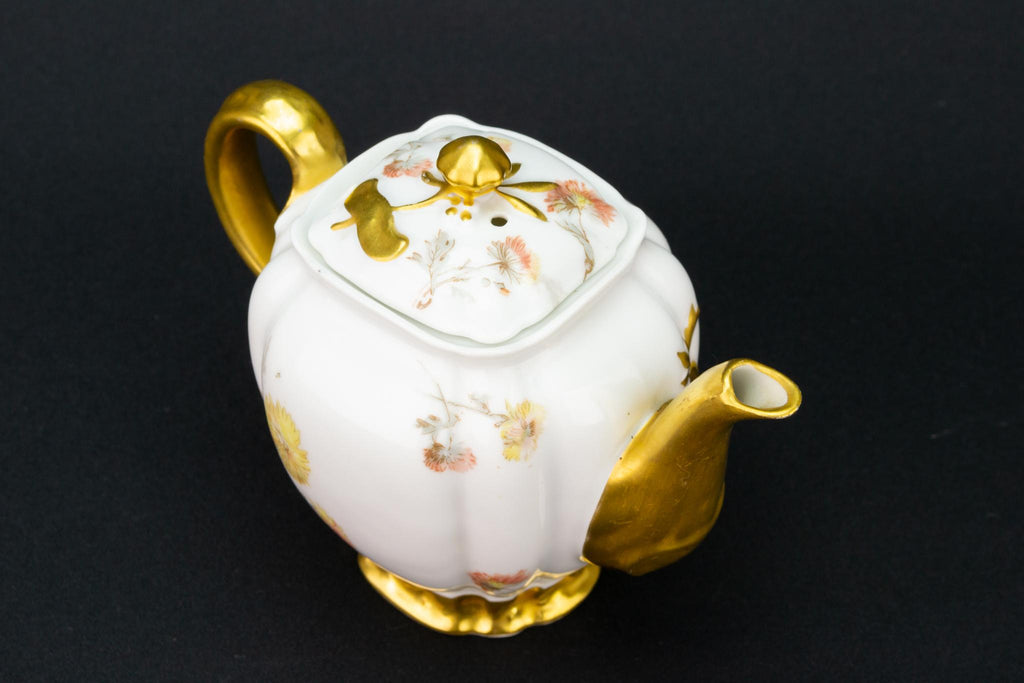 Small Limoges Teapot, French Circa 1910