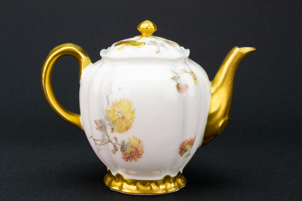 Small Limoges Teapot, French Circa 1910