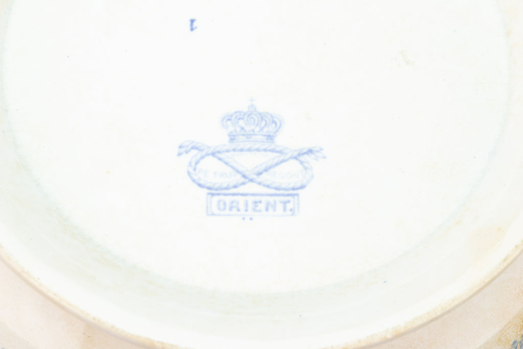 Blue & White Serving Bowl and Lid, Dutch 19th Century