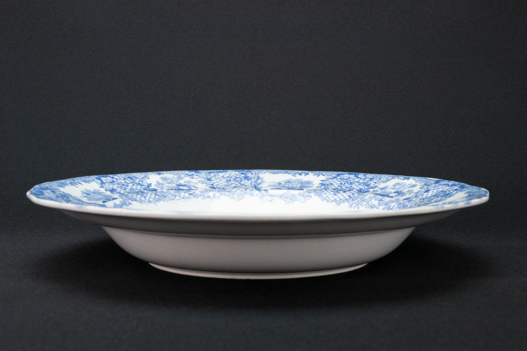 Blue and White Bowl, Dutch 19th Century