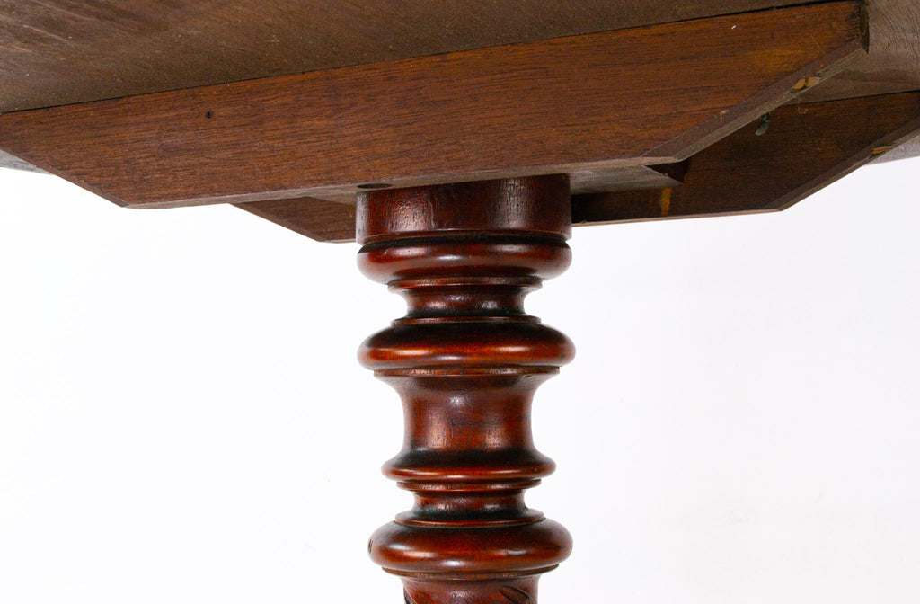 Mahogany Tripod Tilt Top Table, English 19th Century