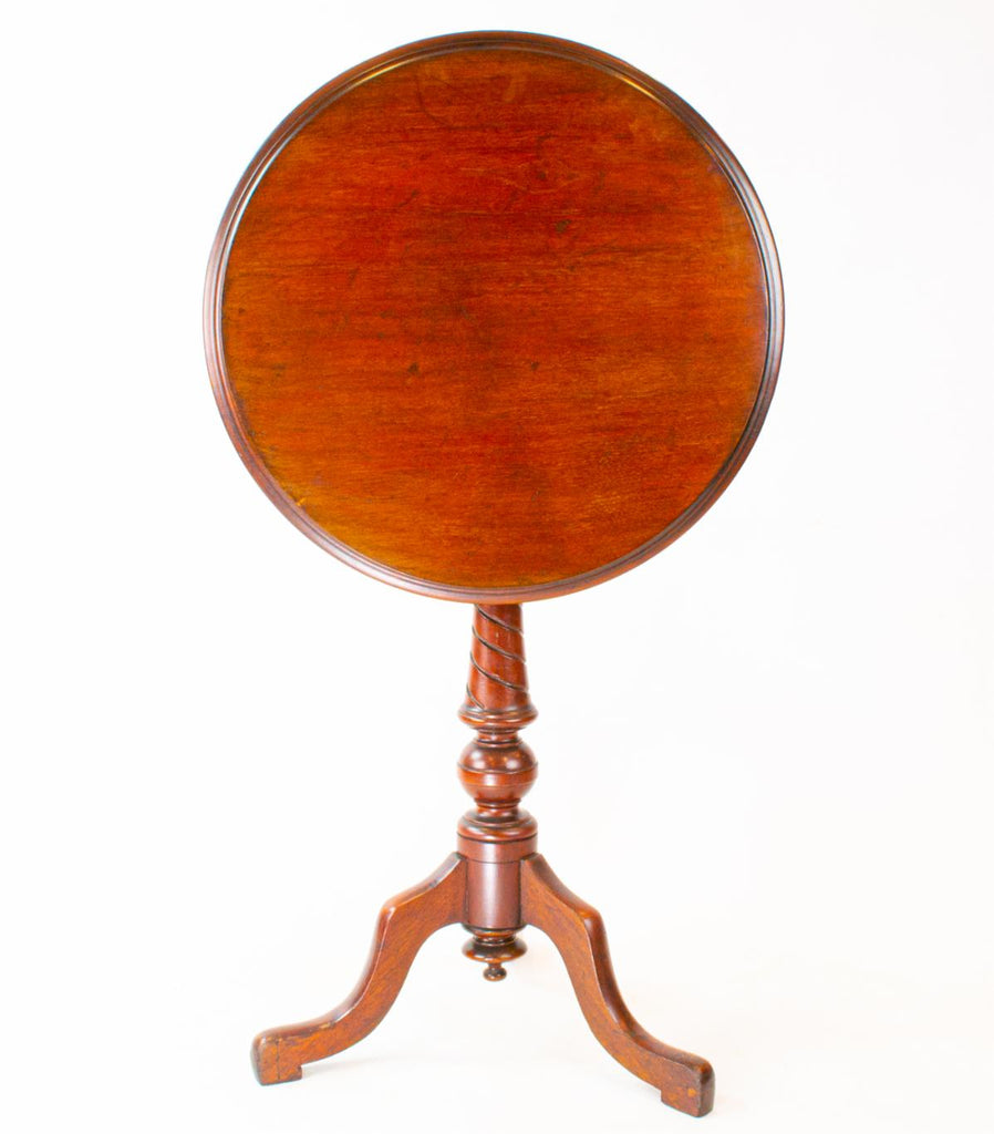 Mahogany Tripod Tilt Top Table, English 19th Century