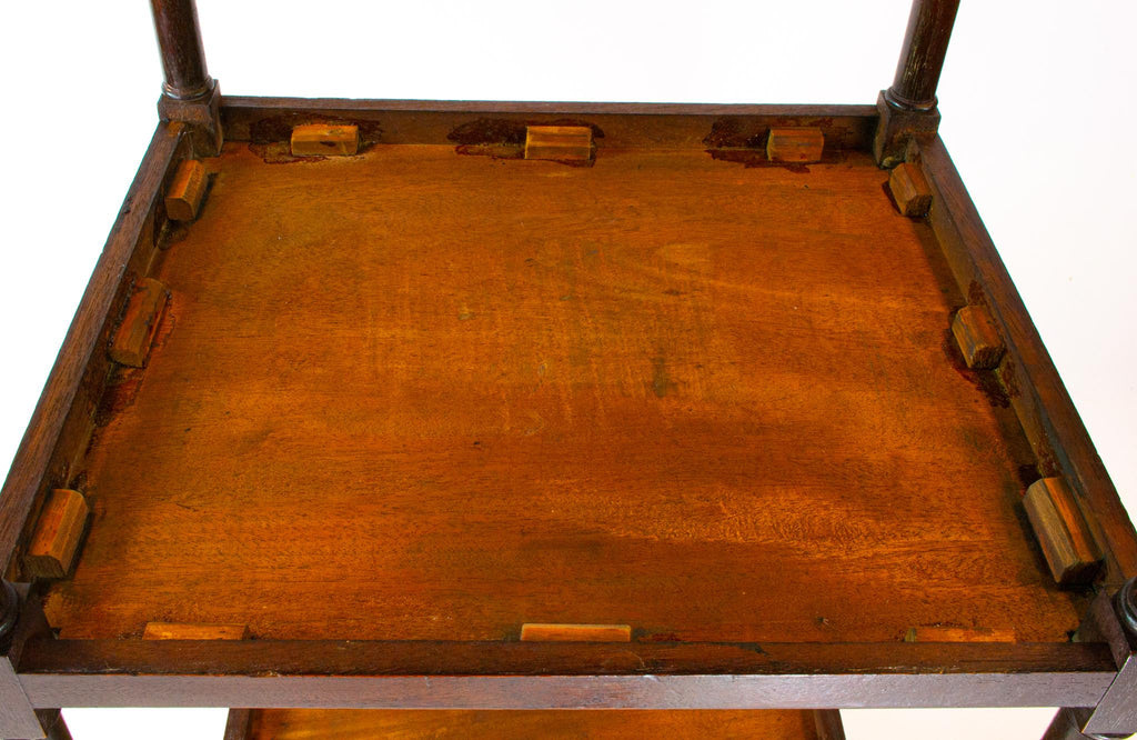 Tall Mahogany Whatnot, English circa 1800