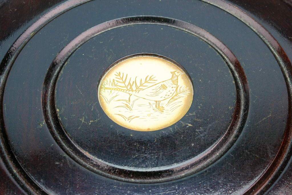 Superb Mahogany Wine Coasters, English 1850s