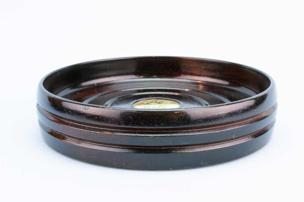 Superb Mahogany Wine Coasters, English 1850s