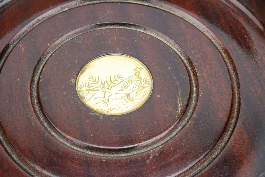 Superb Mahogany Wine Coasters, English 1850s