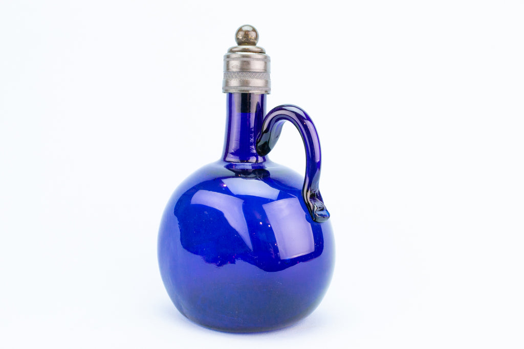 Bristol Blue Decanter, English circa 1800