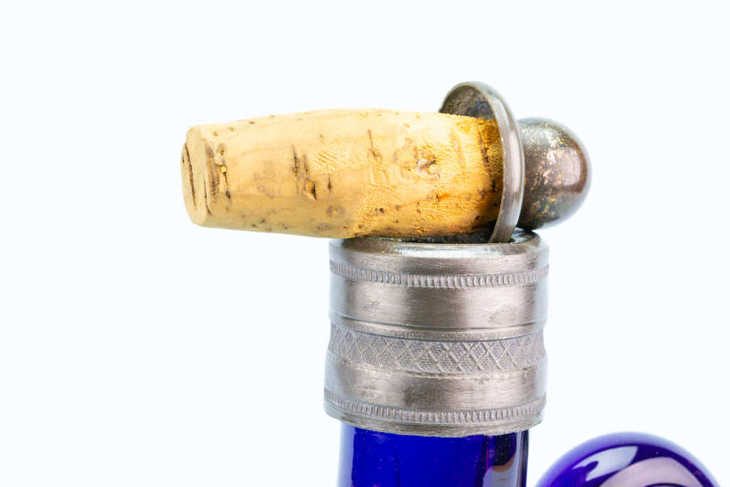 Bristol Blue Decanter, English circa 1800