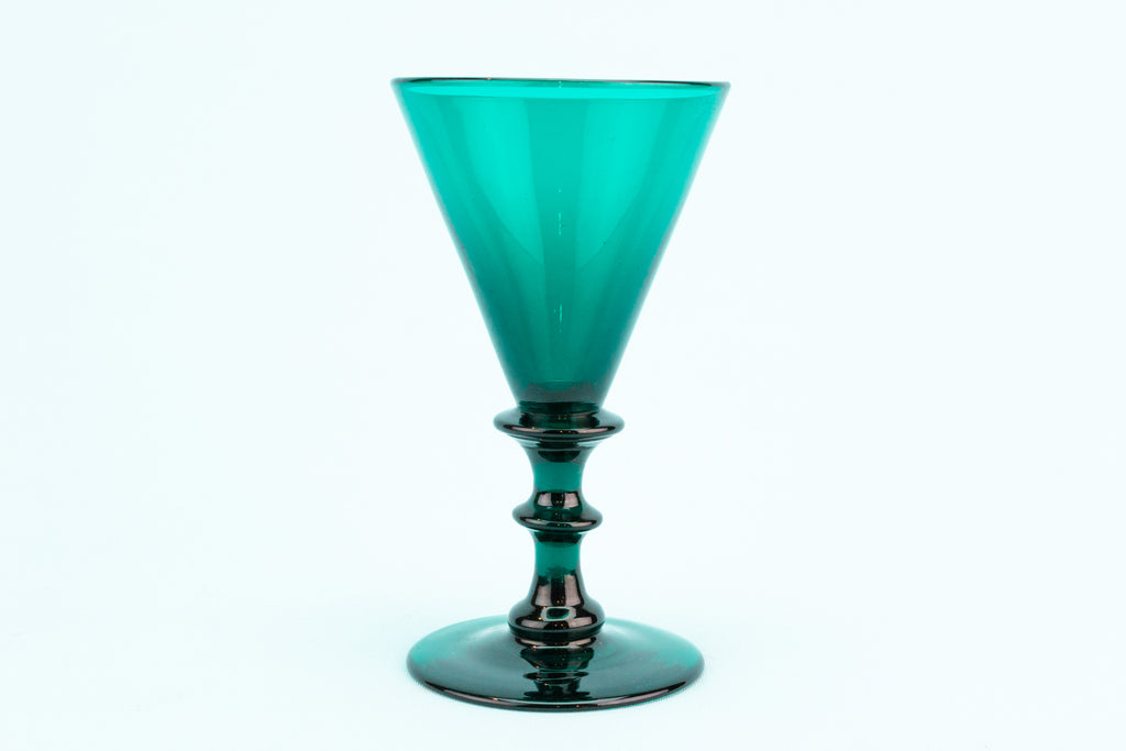 Green Wine Glass, English circa 1820