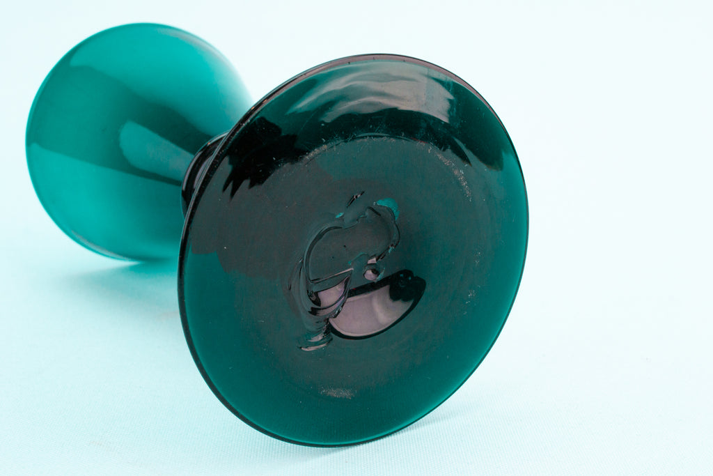 Dark Green Wine Glass, English circa 1820