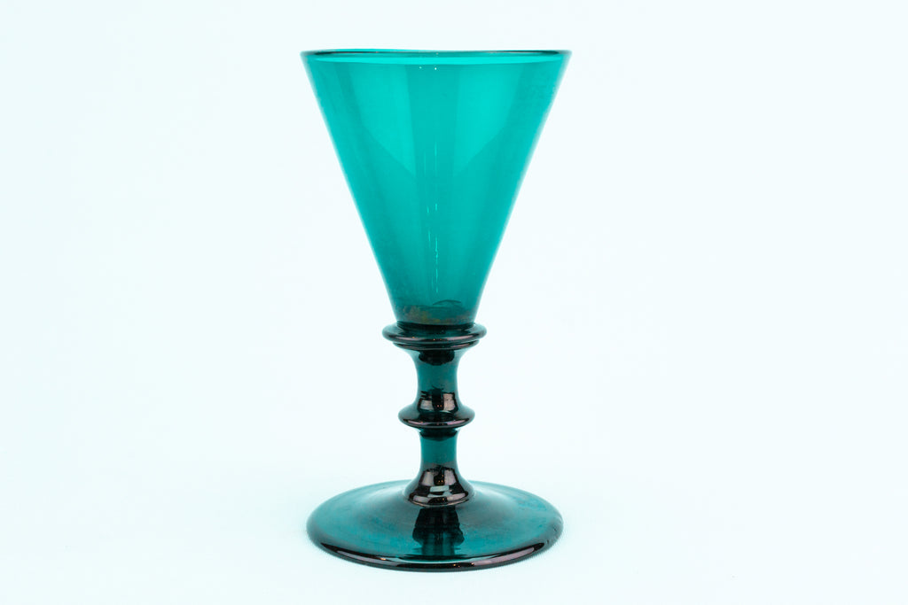 Green Wine Glass, English circa 1820