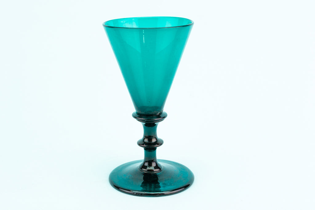 Green Wine Glass, English circa 1820