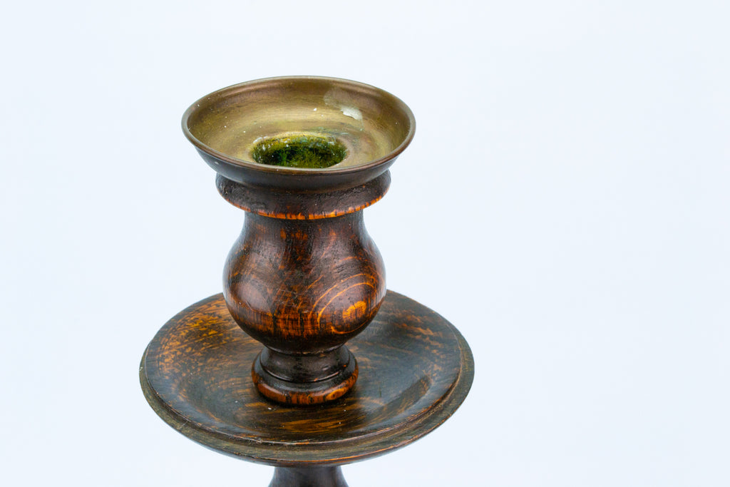 Barley Twist Candlesticks, English circa 1900