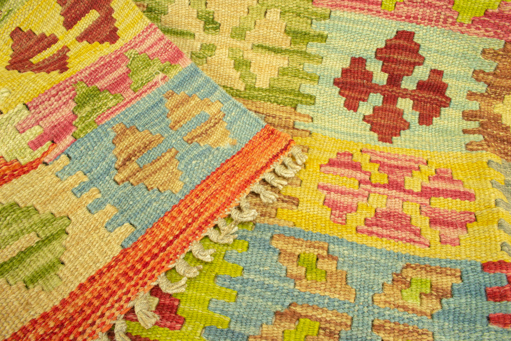 Vintage Afghan Kilim Rug