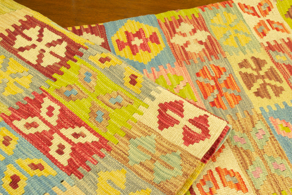 Vintage Afghan Kilim Rug