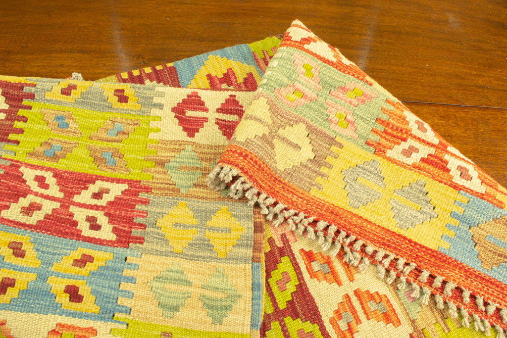Vintage Afghan Kilim Rug