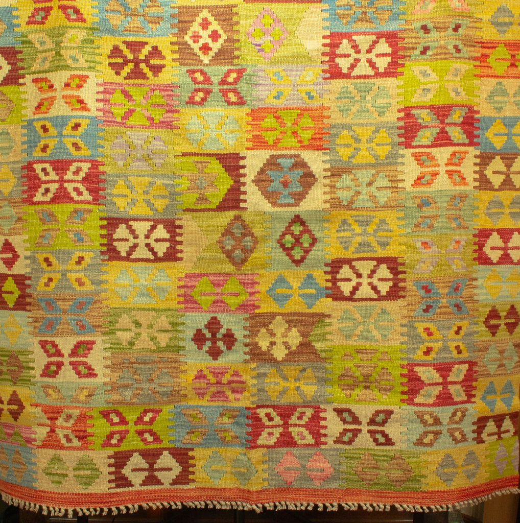 Vintage Afghan Kilim Rug