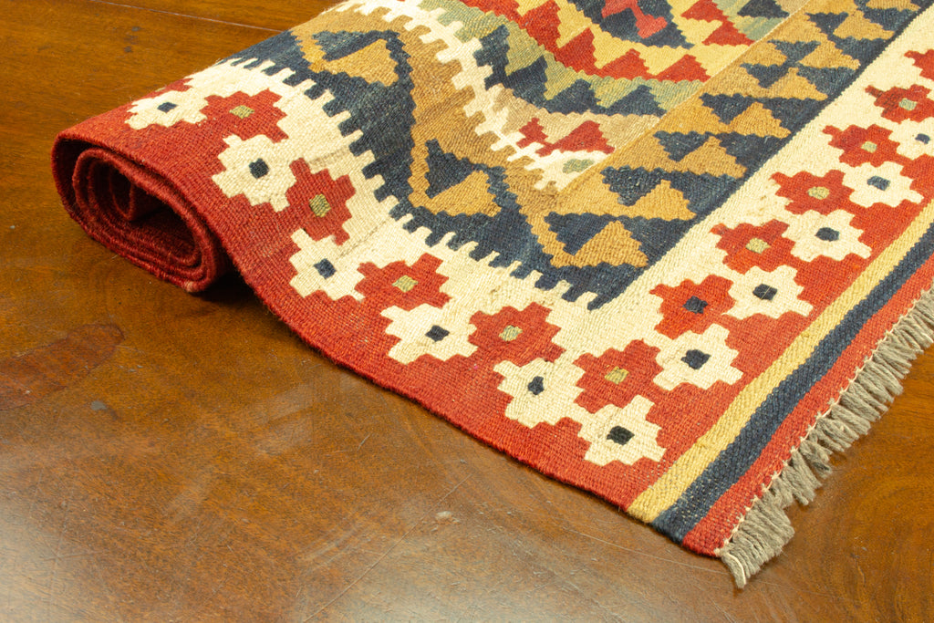 Vintage Afghan Kilim Rug