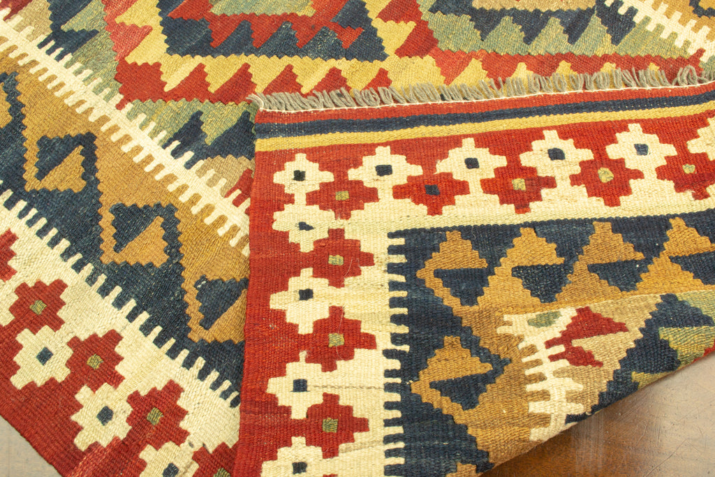 Vintage Afghan Kilim Rug
