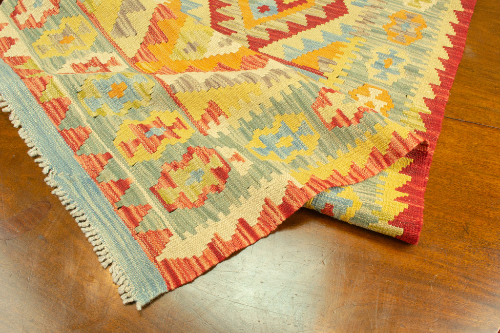 Vintage Afghan Kilim Runner