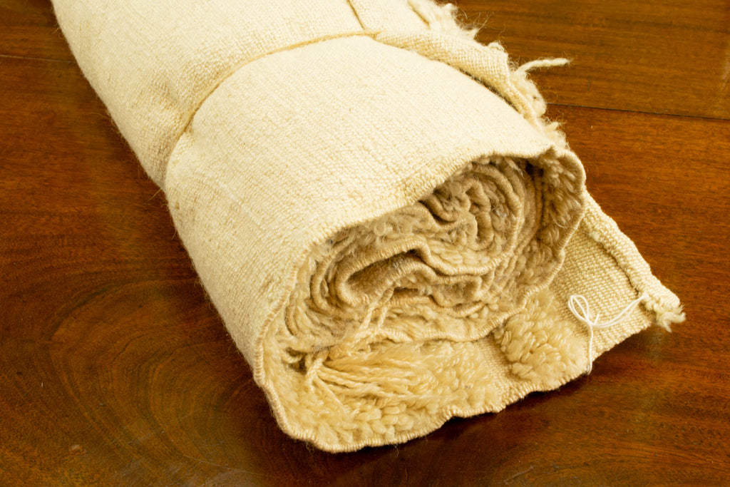 Vintage Tulu Angora Wool Rug circa 1950