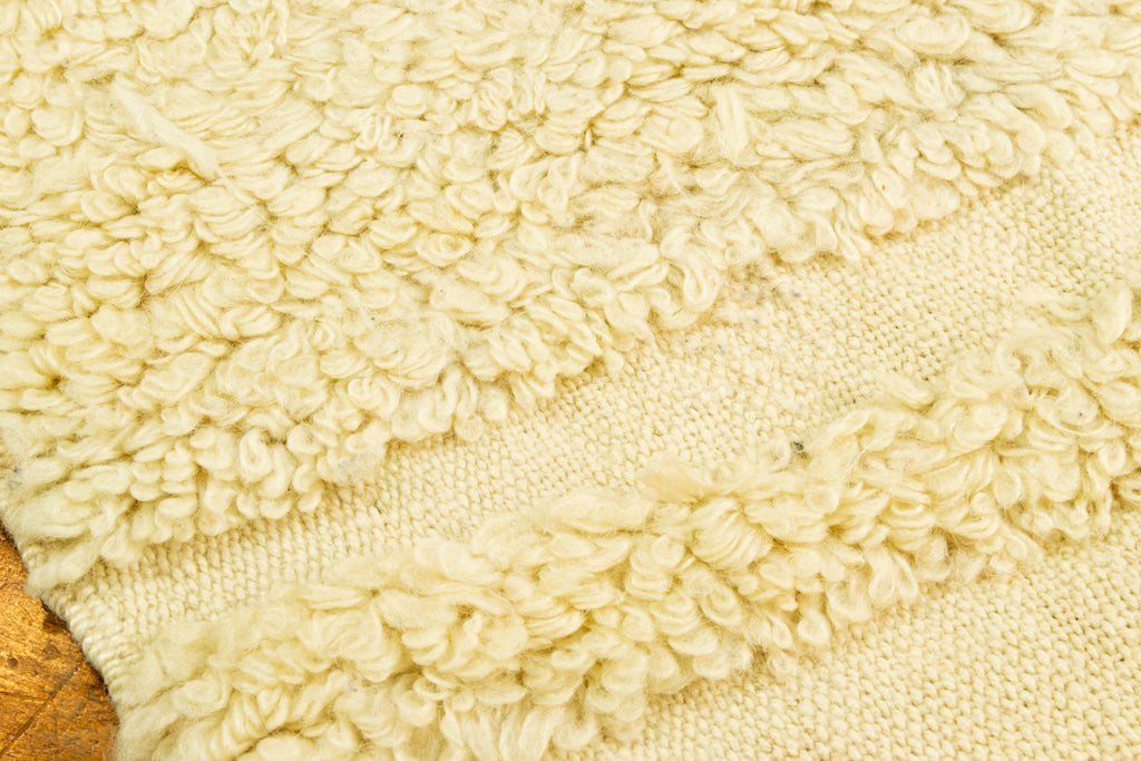 Vintage Tulu Angora Wool Rug circa 1950