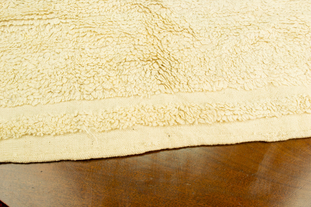 Vintage Tulu Angora Wool Rug circa 1950