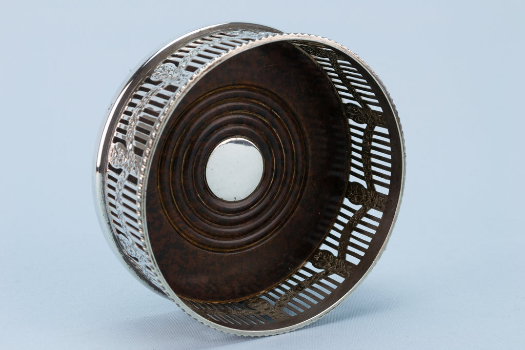 Silver Plated Coaster by Viners, English 1930s